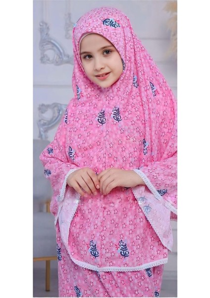 Tekno Trust Keten Namaz Seti Namaz Kıyafetleri Seccade Tespih Tespih Pamuk Tesettür Giyim Hayır Pembe Set Kol