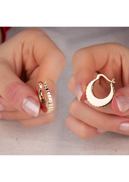 14 Ayar Italyan Altın Küpe 4,05 gr fırsatları