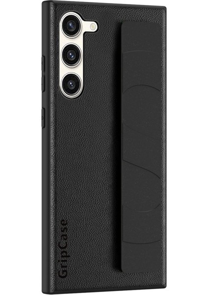 Samsung Galaxy S24 Uyumlu Premium Case Parmak Askılı Telefon Kılıfı Siyah
