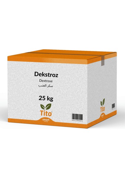 Dekstroz Toz Glikoz Standart Kalite 25 kg