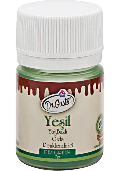 Toz Gıda Boyası 7gr Yeşil