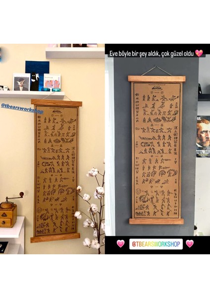 1 Avatar Son Hava Bükücü Bükme Parşömeni, Avatar Aang, Rustik Ev Dekoru, Vintage Ev Dekorasyon Rust fırsatları
