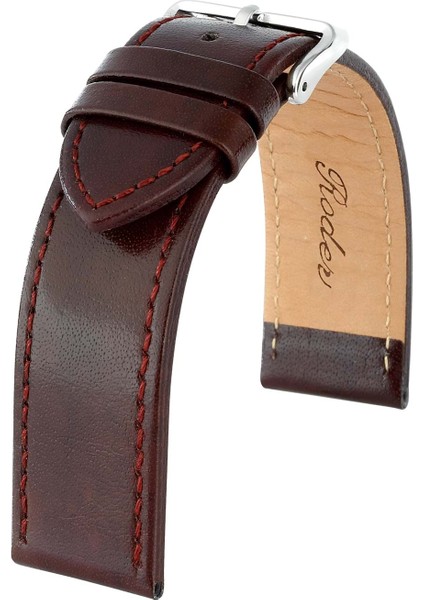 Roder Kordon R4136S Bordo - 22 x 22 mm Deri Kayış