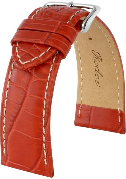 R4134W Red-W - 24 mm Deri Kayış