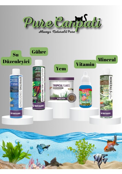 Su Düzenleyici,yem,gübre,vitamin ve Mineral Seti