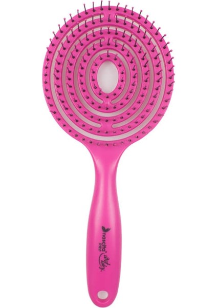 Tekno Trust Saç Açıcı Tarak Pro Lollipop Açma/tarama Fırçası - 11 Pembe Pembe