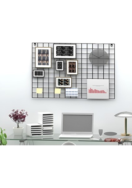 Siyah Dekoratif Tel Pano Metal Fotoğraflık Çok Amaçlı Duvar Çerçevesi fiyatları