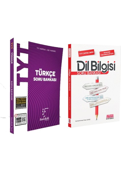 TYT Türkçe Soru Bankası - Ankara Kitap Merkezi Dil Bilgisi Soru Bankası