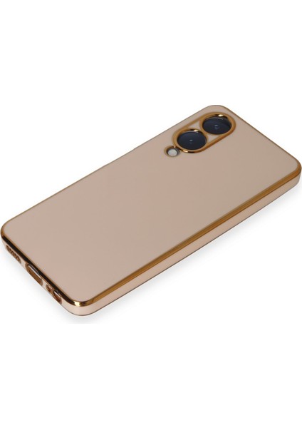 Vivo Y17S Kılıf Volet Silikon - Pembe 277097