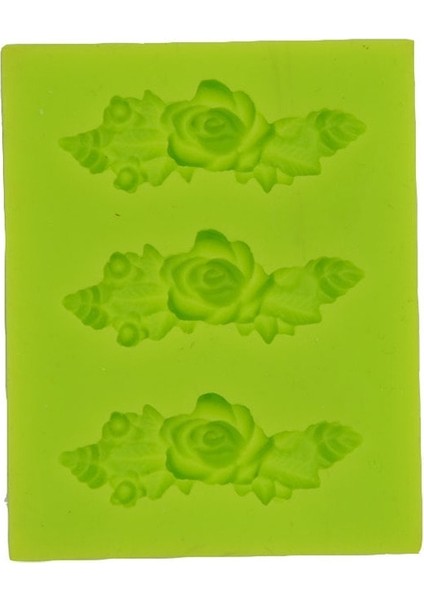 Çiçek Motifli Silikon Kalıp 2