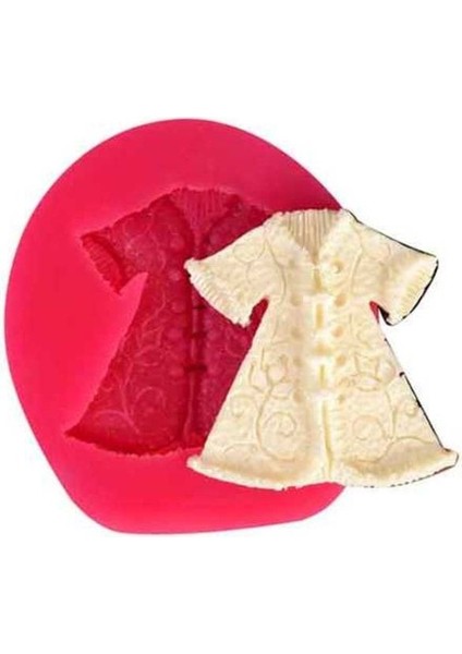 Silikon Kalıp - Desenli Kaftan (5*5 Cm)