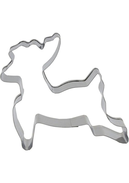 Geyik Kurabiye Kalıbı 10X9 cm