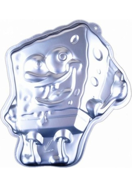 Şekilli Pasta-Kek Kalıbı 30X28 cm Sünger Bob