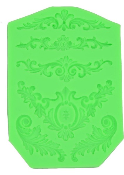 DK53 Silikon Kalıp 8 x 2 x 0,5 cm