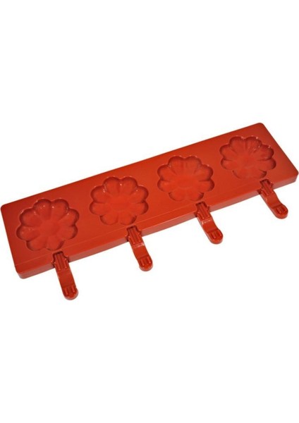 Lolipop Çiçek Silikon Kek Kalıbı 7.5 cm