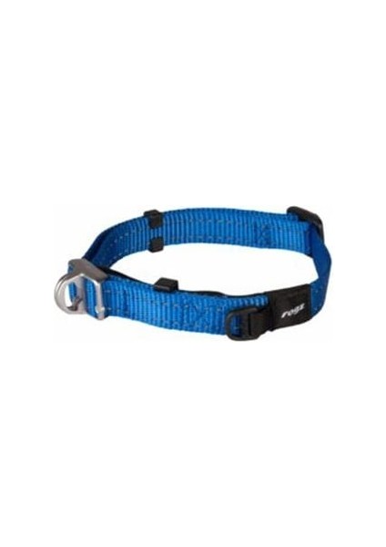 Utility Safety Halsband Güvenlikli Dokuma Kedi Boyun Tasması Mavi Xlarge 2.5X42-66 cm