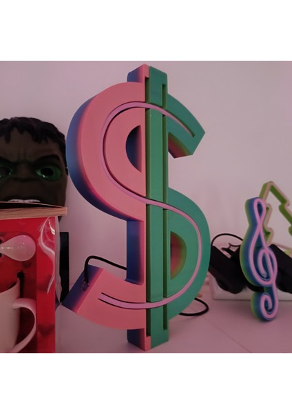 Neon Işıklı Dolar fiyatları