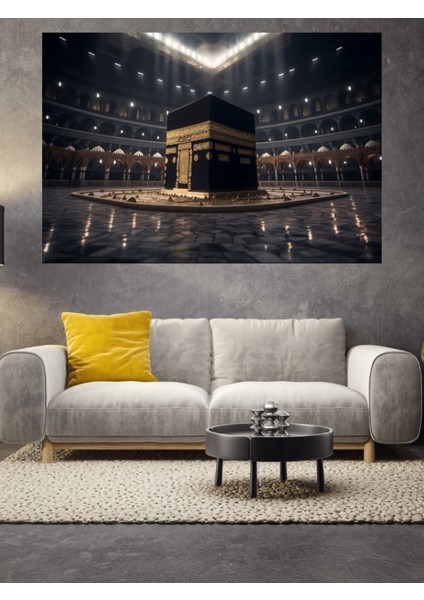 3D Kabe Mekke Cam Tablo fiyatları