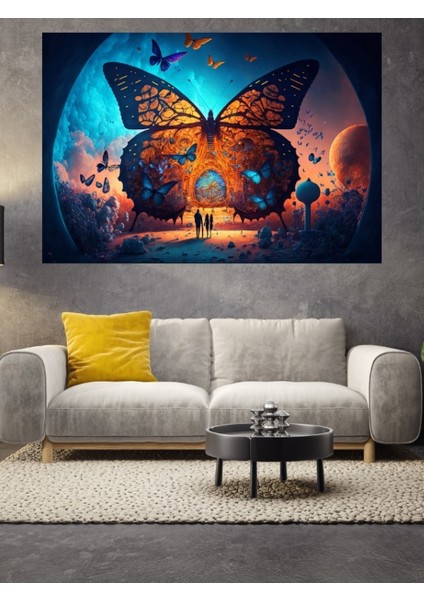 3D Kelebek Cam Tablo fiyatları