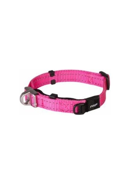 Utility Safety Halsband Güvenlikli Dokuma Kedi Boyun Tasması Pembe Xlarge 2.5X42-66 cm