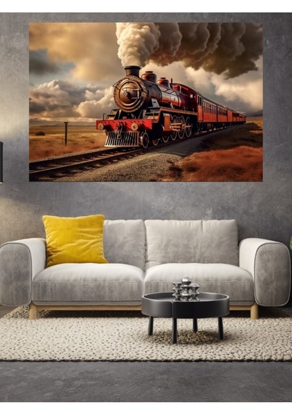 3D Tren Cam Tablo