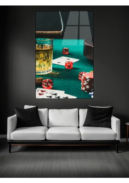 Poker Kartı Cam Tablo fiyatları