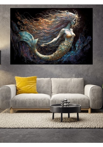 Deniz Kızı Cam Tablo fiyatları