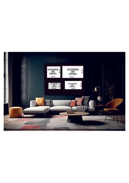 3D Savaşçı Cam Tablo