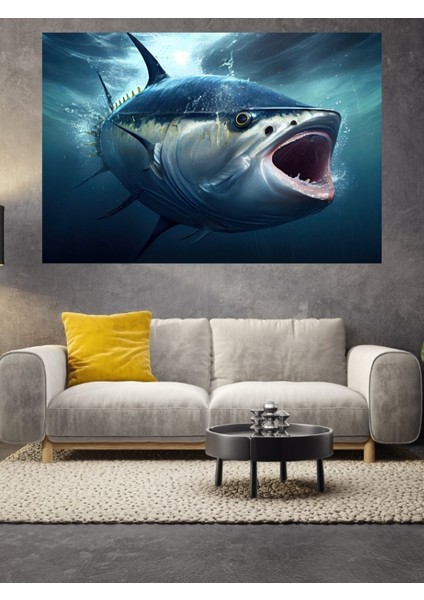 Köpek Balığı Cam Tablo fiyatları
