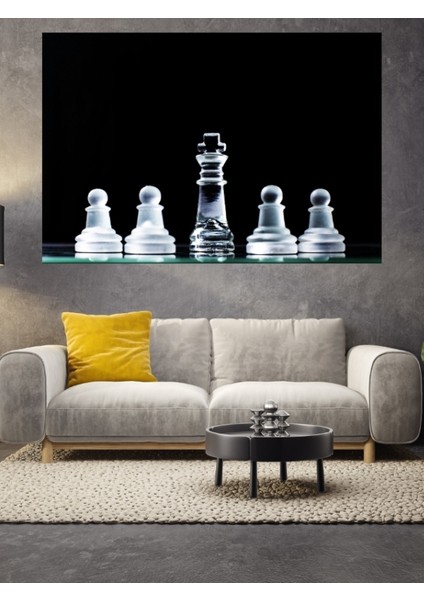 Satranç Taşları Cam Tablo fiyatları