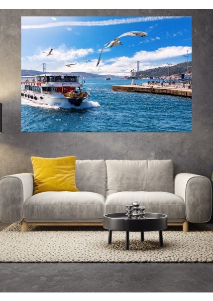 Istanbul Manzarası Cam Tablo fiyatları