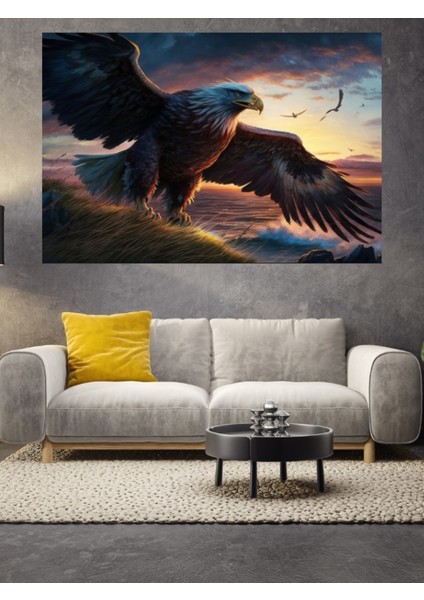 3D Kartal Cam Tablo fiyatları