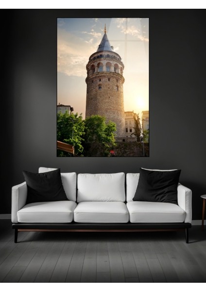 Galata Kulesi Istanbul Cam Tablo fiyatları