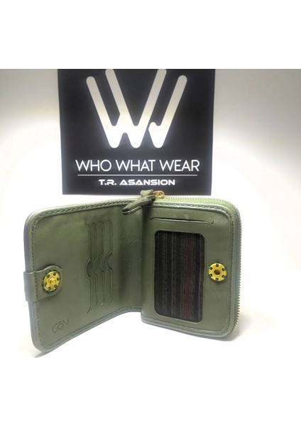 Fermuarlı ve Çıt Çıt Kapamalı El Yapımı Cüzdan (Maru) modelleri