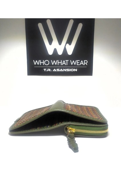 Fermuarlı ve Çıt Çıt Kapamalı El Yapımı Cüzdan (Maru) indirimleri