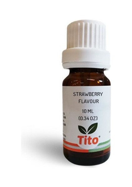 Konsantre Çilek Aroması [Suda çözünür] - 10 ml