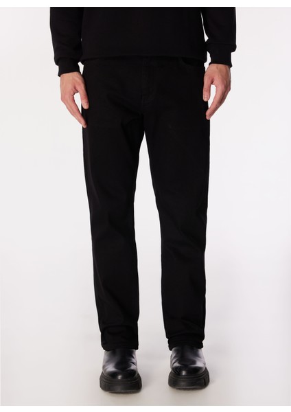 Normal Bel Straight Erkek Denim Pantolon 242 Lcm 121018 Rıcky Stay Black modelleri