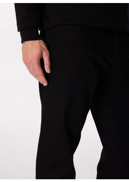 Normal Bel Straight Erkek Denim Pantolon 242 Lcm 121018 Rıcky Stay Black fırsatları