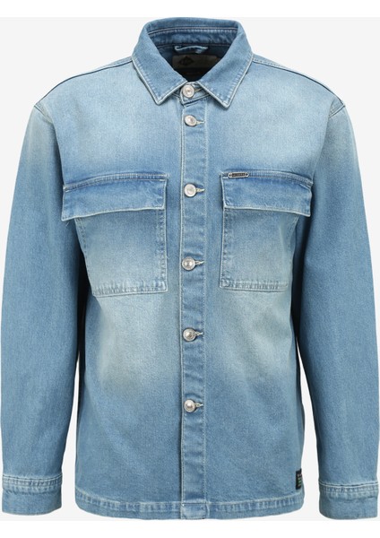 Erkek Denim Ceket 242 Lcm 141001 Karela Heımdall Blue