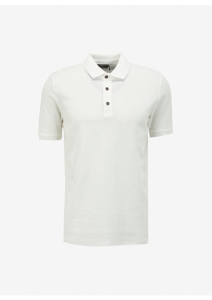 Ekru Erkek Polo T-Shirt 242 Lcm 242026 Tylen Ekru
