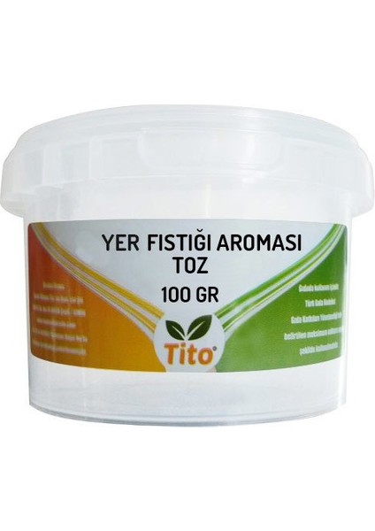 Toz Yer Fıstığı Aroması [suda Çözünür] 100 gr