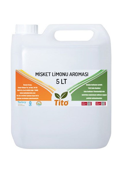 Misket Limonu Aroması [suda Çözünür] 5 Lt