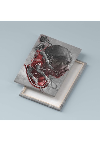 Michael Jordan Kanvas Tablo 40X55CM Nba Poster fiyatları