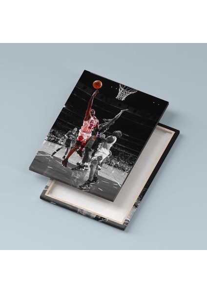 Michael Jordan Kanvas Tablo 40X55CM Nba Poster