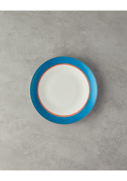 Carny Bone Porselen Servis Tabağı 25 cm Mavi fiyatları