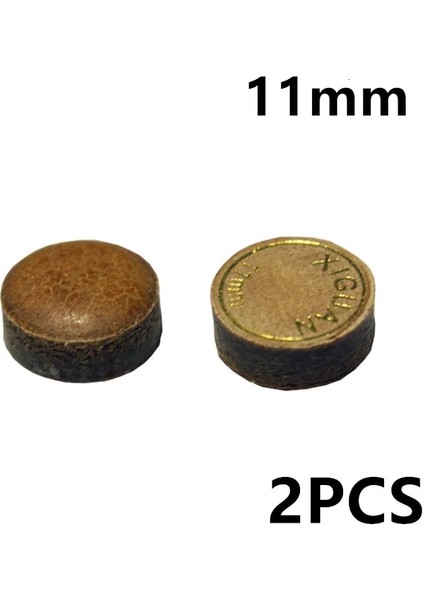 11MM 2 Adet Tarzı 2 Adet Tilki Gülümseyen mm Bilardo Havuz Istaka Ipuçları H Sertlik Bilardo Snooker Istaka Sopa Ucu Bilardo Istaka Aksesuarları (Yurt Dışından)
