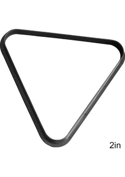 23CM 23CM Tarzı 1..lastik Bilardo Topu Bilardo Masası Üçgen Rack Oyun Ekipmanları (Yurt Dışından)