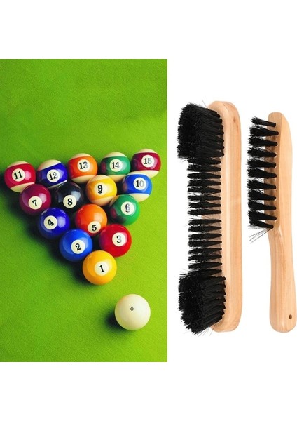 Y Tarzı Bilardo Bilardo Masası Bilardo Isteka Mili Slicker ile Fırça Snooker Kumaş Temizleyici (Yurt Dışından) fırsatları