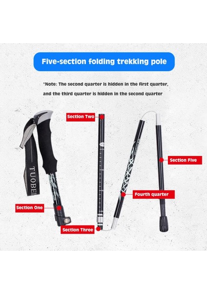 Uzun Kırmızı Stil Yürüyüş Direkleri Karbon Fiber Trekking Direkleri Ultra Hafif Katlanır Katlanabilir Patika Koşusu Yürüyüş Bastonları Hafif Bastonlar (Yurt Dışından) indirimleri