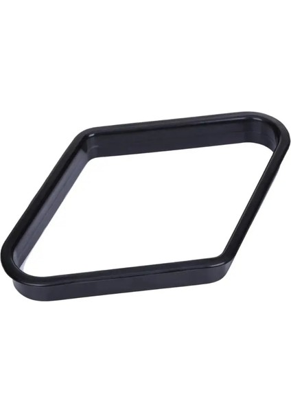 Bir Stil 1 Adet Dayanıklı Aşınmaya Dayanıklı Bilardo Ağır Siyah Plastik Snooker 9 Top Bilardo Masası Üçgen Raf Aksesuarları Ekipmanları (Yurt Dışından) fiyatları